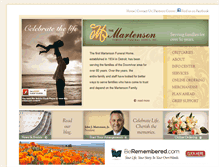 Tablet Screenshot of martenson.com